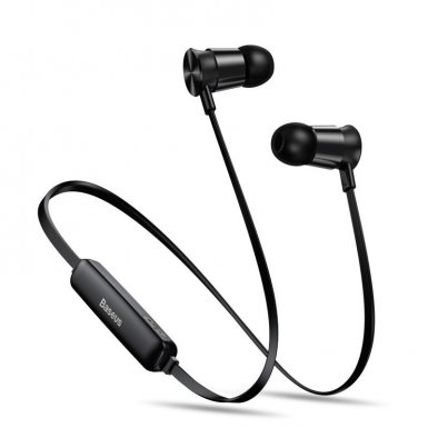 Baseus Encok S07 In-Ear Bluetooth Earphones - безжични спортни блутут слушалки за мобилни устройства (черен)