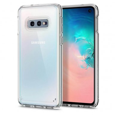 Spigen Ultra Hybrid Case - хибриден кейс с висока степен на защита за Samsung Galaxy S10E (прозрачен)