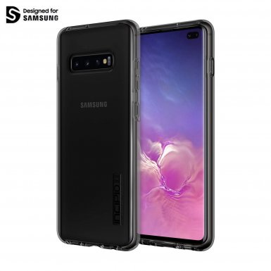 Incipio DualPro Case - удароустойчив хибриден кейс за Samsung Galaxy S10 Plus (прозрачен)
