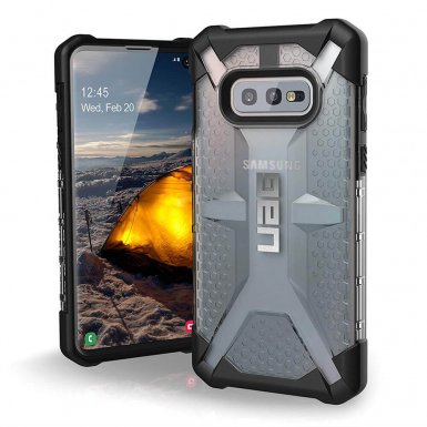 Urban Armor Gear Plasma - удароустойчив хибриден кейс за Samsung Galaxy S10E (прозрачен)