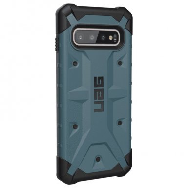Urban Armor Gear Pathfinder - удароустойчив хибриден кейс за Samsung Galaxy S10 (син)