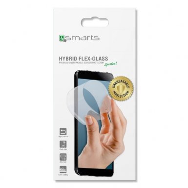 4smarts Hybrid Flex Glass Screen Protector - хибридно защитно покритие за дисплея на Huawei P20 Pro (прозрачен)