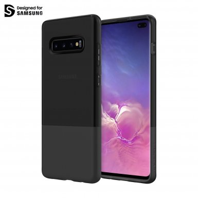 Incipio NGP Case - удароустойчив силиконов калъф за Samsung Galaxy S10 Plus (черен)