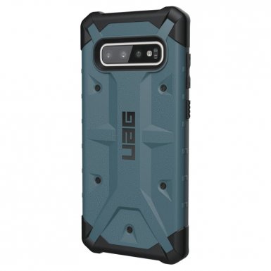 Urban Armor Gear Pathfinder - удароустойчив хибриден кейс за Samsung Galaxy S10 Plus (син)