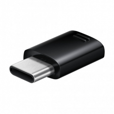 Samsung USB-C to microUSB Adapter EE-GN930 - USB-C адаптер за устройства с USB-C порт (черен) (bulk)