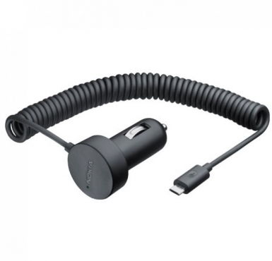 Nokia Car Charger DC-17 Micro-USB - зарядно за кола за Nokia мобилни телефони