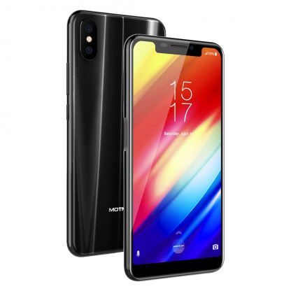 ✅ HOMTOM H10, 5.85 инча, 4GB RAM + 64GB памет, 8-ядрен, 3500 mAh батерия, 16MP двойна камера, Dual Sim, Android 8, Цена (черен)