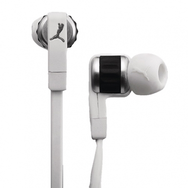 Puma El Diego Social Buds - слушалки с микрофон за iPhone, iPod и устройства с 3.5 мм изход (бели)
