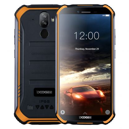 DooGee S40 Lite, 5.5 инча, Ударо-Водоустойчив смартфон с 2 сим карти, 4-ядрен, 4650 mAh Батерия