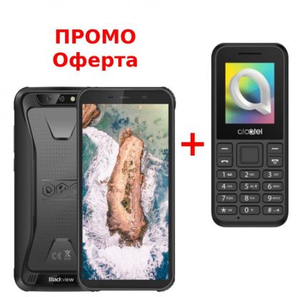 ПРОМО Комплект: BlackView BV5500 + Alcatel Enjoy