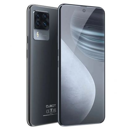 CUBOT X50, 6.67 инча, 64MP камера, 8GB RAM + 128GB памет, 8-ядрен, 4500 mAh батерия (черен)