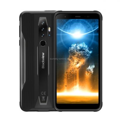 BlackView BV6300, Удароустойчив, 5.7 инча, 8-ядрен 3GB RAM, 4380 mAh батерия, 13MP четворна камера с 2 сим карти (черен)