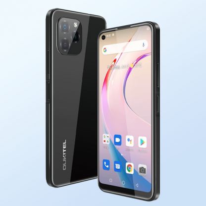 OUKITEL C21 PRO, 6.4 инча, 21 MP камера  4GB RAM + 64GB памет, 4-ядрен, 4000 mAh батерия, Dual Sim, Цена (черен)