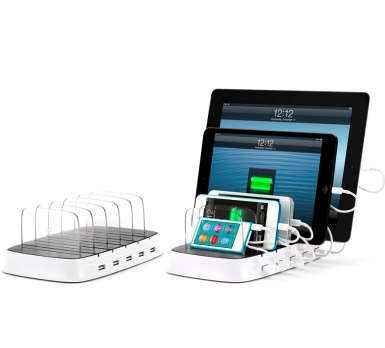 Griffin PowerDock 5 - док станция с 5 гнезда за зареждане за таблети и смартфони
