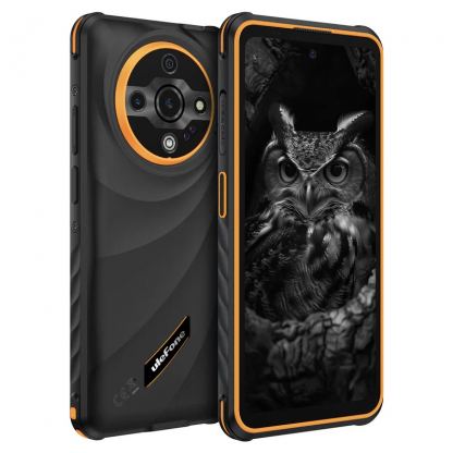 Ulefone Armor X31, 6.56 Екран, 4G, Удароустойчив (6GB+6GB) + 128,  48MP Камера + Нощно виждане, Батерия 6050mAh (черен-orange)