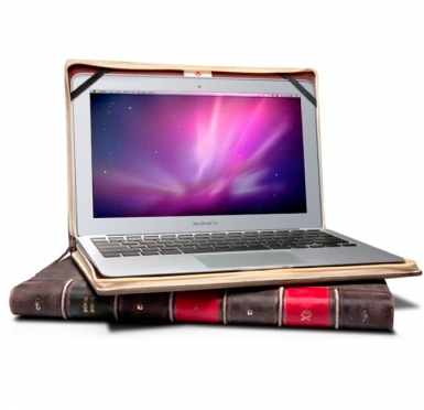 TwelveSouth BookBook - луксозен кожен калъф за MacBook Air 11 инча