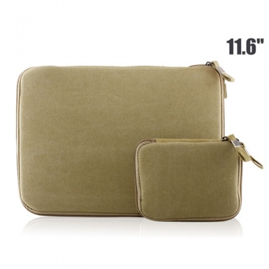 Canvas Pouch Set - комплект платнени калъфи за MacBook Air 11 и MagSafe захранване