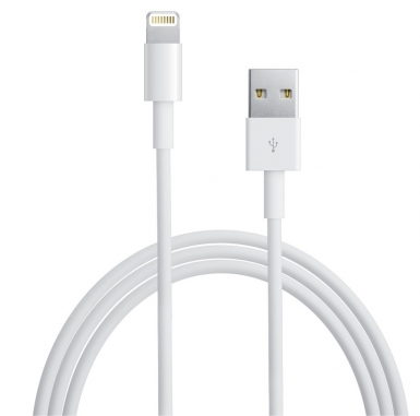 Apple Lightning to USB Cable 2m. - оригинален USB кабел за iPhone, iPad и iPod (2 метра) (retail опаковка)