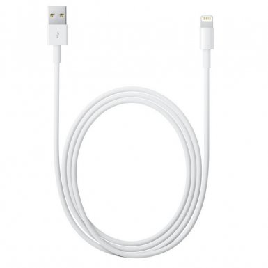 Apple Lightning to USB Cable 1m. - оригинален USB кабел за iPhone, iPad и iPod (1 метър) (bulk)