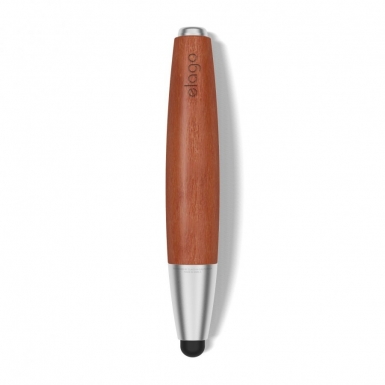 Elago Stylus Pen Rustic II - дървена писалка за iPhone, iPad, iPod и капацитивни дисплеи (моаби)