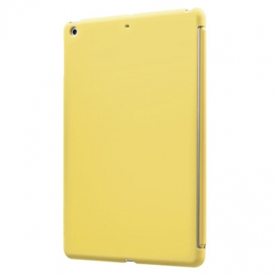 SwitchEasy CoverBuddy - поликарбонатов кейс за iPad Air, iPad 5 (2017) (съвместим с Apple Smart cover) - жълт