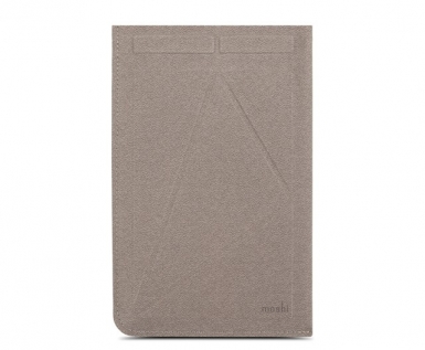 Moshi VersaPouch Mini - микрофибърен калъф и поставка за iPad mini и таблети до 8 инча (сив)