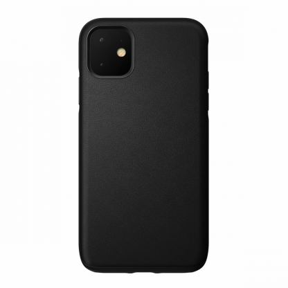 Nomad Leather Rugged Waterproof Case - кожен (естествена кожа) кейс за iPhone 11 (черен)