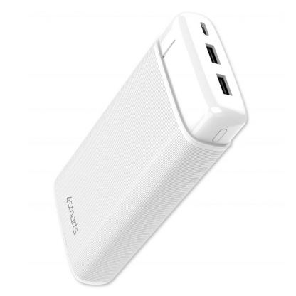 4smarts Power Bank VoltHub Go2 20000 mAh - външна батерия с 2 USB изхода (бял)