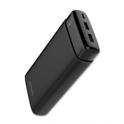 4smarts Power Bank VoltHub Go2 20000 mAh - външна батерия с 2 USB изхода (черен)