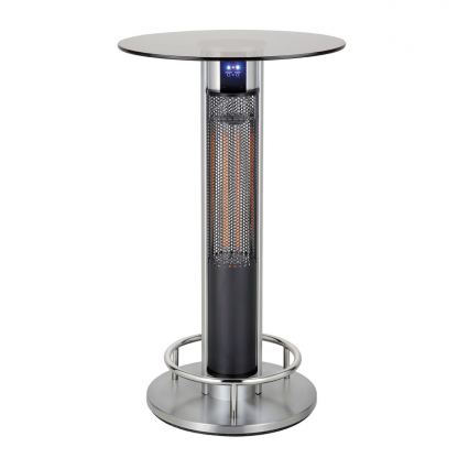 Platinet Table Heater Remote Controller 110CM 800W/1600W IP55 - бар маса с инфрачервен нагревател с дистанционно управление