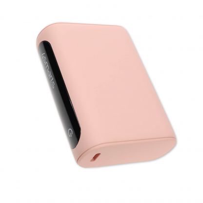 4smarts Power Bank VoltHub 10000 mAh PD and QC 3.0 - външна батерия с два USB и USB-C изходи и технология за бързо зареждане (светлорозов)