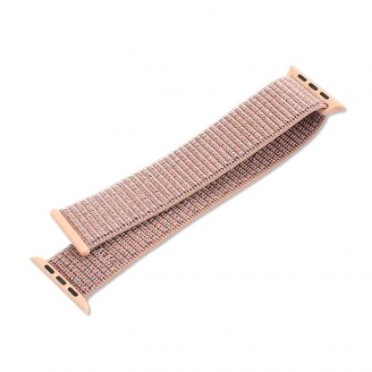 4smarts Sport Band Nylon - текстилна каишка за Apple Watch 42мм, 44мм (розово злато)