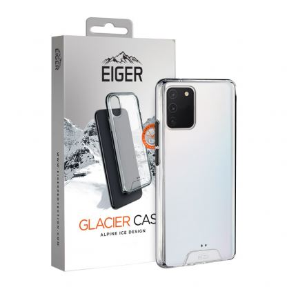 Eiger Glacier Case - удароустойчив хибриден кейс за Samsung Galaxy S10 Lite (прозрачен)