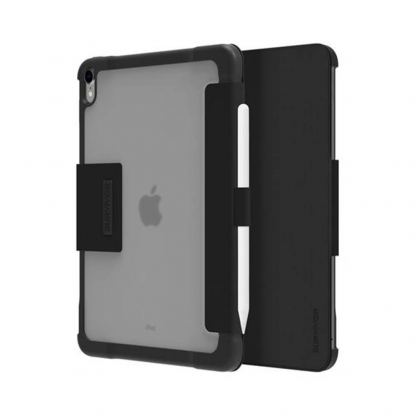 Griffin Survivor Tactical Case - хибриден удароустойчив калъф, тип папка за iPad Pro 11 (2018) (черен)
