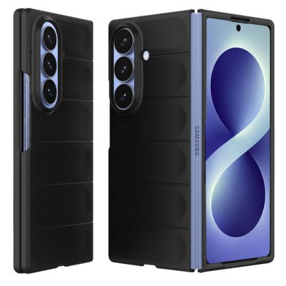 Удароустойчив поликарбонатов кейс за Samsung Galaxy Z Fold8 Ultra - Techsuit Magic Shield Hard Case (черен)