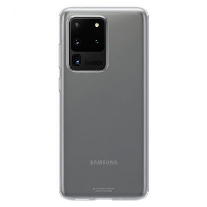 Samsung Protective Clear Cover EF-QG988TT - оригинален кейс за Samsung Galaxy S20 Ultra (прозрачен)