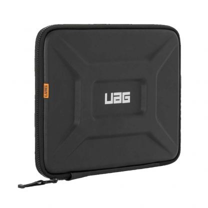 Urban Armor Gear Small Sleeve - удароустойчив хибриден калъф за iPad Pro 11 (2018), iPad Air 3 (2019), iPad 7 (2019) и таблети до 11 инча (черен)