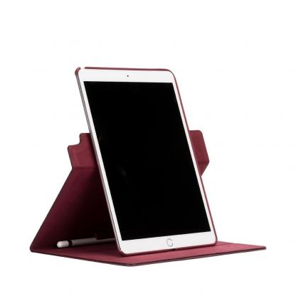 Incase Book Jacket Revolution Case - удароустойчив калъф, тип папка и поставка за iPad Pro 12.9 (2017), iPad Pro 12.9 (2015) (тъмночервен)