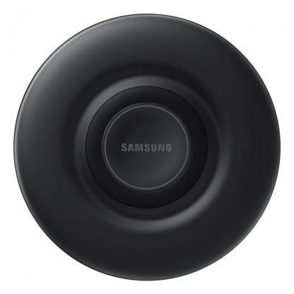 Samsung Wireless Charger Pad EP-P3105TBEGWW - поставка (пад) с Fast Charge за безжично захранване за Samsung Galaxy S20, S20 Plus, S20 Ultra и съвместими устройства (2019) (черен) 