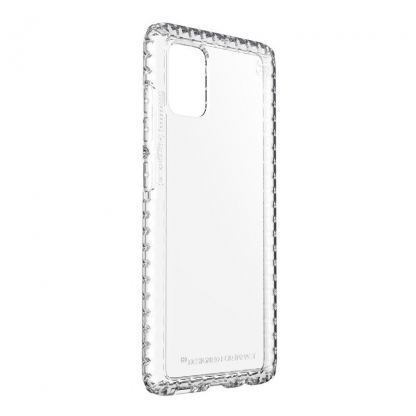 Speck Presidio Stay Clear Case - удароустойчив хибриден кейс за Samsung Galaxy A71 (прозрачен)