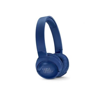 JBL TUNE600BTNC On-ear Wireless Headphones - безжични слушалки с микрофон за мобилни устройства (син)
