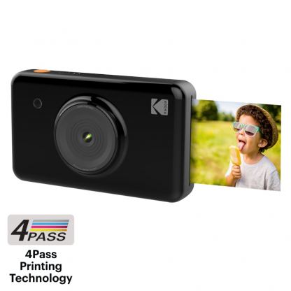 Kodak Mini Shot Instant Camera - фотоапарат за принтиране на моментни снимки (черен) 