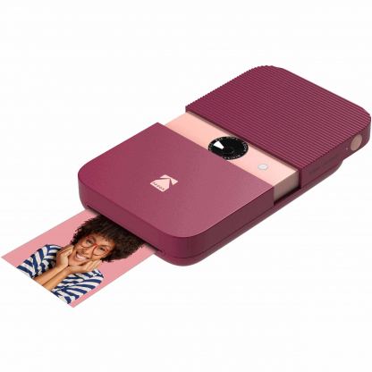Kodak Smile Camera - фотоапарат за принтиране на моментни снимки (червен)