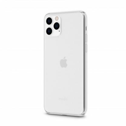 Moshi SuperSkin - тънък силиконов (TPU) калъф (0.35 mm) за iPhone 11 Pro (прозрачен-мат)