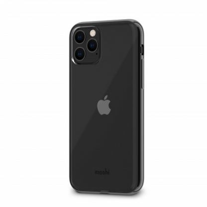 Moshi Vitros Case - силиконов (TPU) калъф за iPhone 11 Pro (прозрачен-черен)
