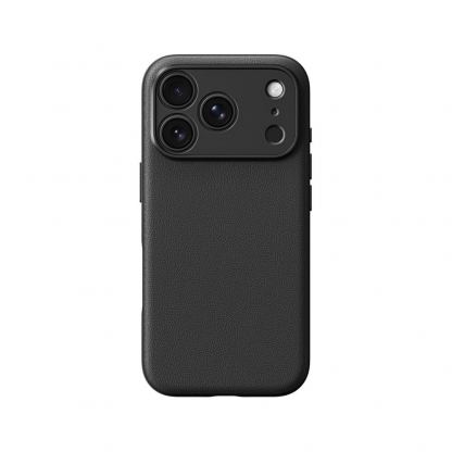 Кожен кейс с MagSafe за iPhone 18 Pro Max, iPhone 17 Pro Max - AmazingThing Glamour AllSkin Magnetic Leather Case with Camera Cover (черен)