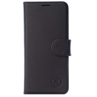 JT Berlin BookCase Kreuzberg Case - хоризонтален кожен (естествена кожа) калъф тип портфейл за Samsung Galaxy S20 (черен)