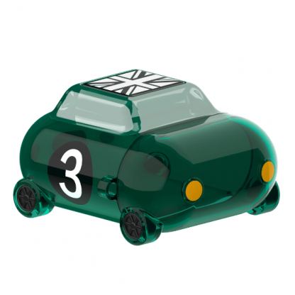 SwitchEasy MoveBuddy AirPods Case - силиконов калъф за Apple Airpods и Apple Airpods 2 with Wireless Charging Case (зелен-прозрачен) 