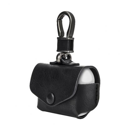SwitchEasy Wrap AirPods Pro leather Case - кожен калъф за Apple Airpods Pro (черен) 