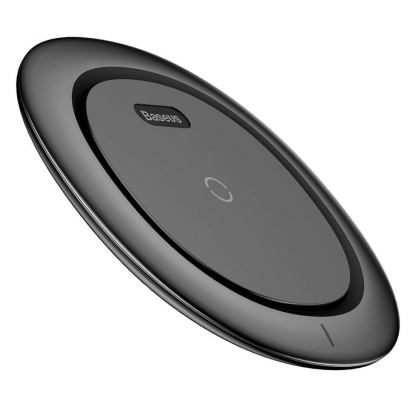 Baseus UFO Desktop Wireless Charger (WXFD-01) - поставка (пад) за безжично зареждане с технология за бързо зареждане за Qi съвместими устройства (черен)
